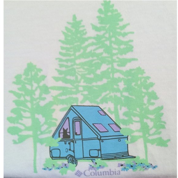 NWT Columbia T-shirt Size M - Picture 3 of 12